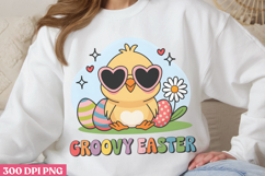 Groovy Easter PNG, Gnome St Patricks Day Sublim Product Image 3