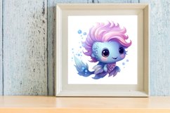 Under The Sea Clipart, Watercolor Clipart Product Image 3