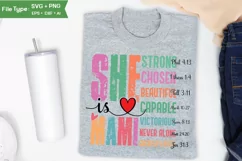 She Is Mami SVG | Mother Day PNG | Happy Mother's Day SVG Product Image 3