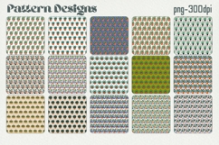 Mushroom &amp; Abstract Pattern Pack Product Image 3