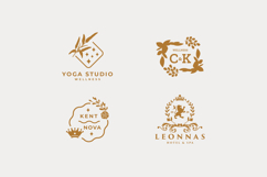 Elegant Feminine Botanical Branding Logo Kit Product Image 6