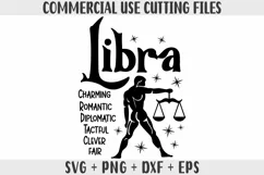 Libra SVG, Zodiac Signs SVG, Horoscope SVG, Cut files Product Image 1