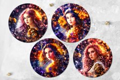 Fabulous Girl | Car coaster &amp; key chain sublimation designs Product Image 3