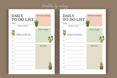 Cute Daily To-Do List Planner | Kawaii Daily Planner Product Image 3
