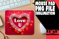 Valentine's Day Love on Mouse Pads Product Image 1