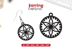 Earring LaserCut - Lasercut File Product Image 1