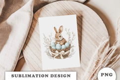 Watercolor Easter Bunny png Product Image 3