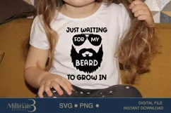 ,Just Waiting For My Beard To Grow In,Baby Announcement Gran Product Image 3