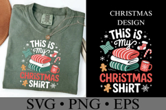 This is my Christmas Pajama Shirt Svg | Shirt Svg Product Image 3