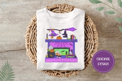Hand Drawn Magic Illustration, Colorful Halloween Fireplace Product Image 3