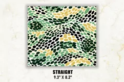 Crocodile Print Tumbler Wrap | Tumbler Wrap Sublimation Product Image 3