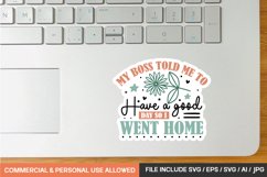 Sarcastic Sticker Quotes Svg Bundle,SVGs,Quotes and Sayings, Product Image 4