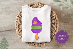 Hand Drawn Halloween Sweets Illustration, Ice Cream PNG Product Image 3