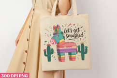 Let&#039;s Get Smashed PNG, Cinco De Mayo Sublimation PNG Product Image 1