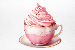 Christmas Hot Cocoa Watercolor Clipart PNG Product Image 3