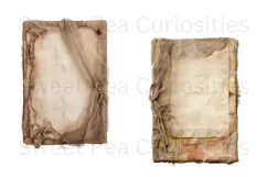 Books, Ephemera, PNG, Junk Journal, Vintage, clipart 2 Product Image 3