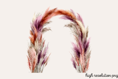 Boho Dusty Blue Easter Clipart Bundle PNG Product Image 3