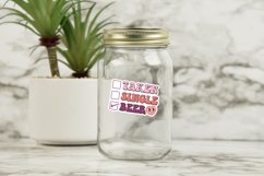 Taken single beer Sticker Product Image 3
