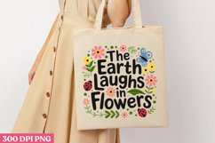 The Earth Laughs in Flowers PNG, Hello Spring Sublimation PN Product Image 3