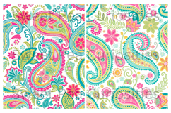 Shabby Chic, Paisley, Papers, Junk Journal Product Image 3