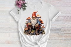 Christmas Santa Gnome Clipart Sublimation, Christmas PNG Product Image 3