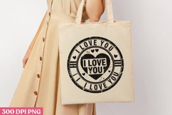 I Love You PNG, Valentines Day Stamps Clipart PNG Product Image 3