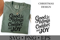 Good Tidings of Comfort and Joy Svg | Shirt Svg Product Image 5