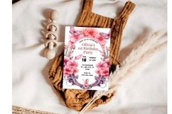 Baby Shower Invitation Template 226 Product Image 3