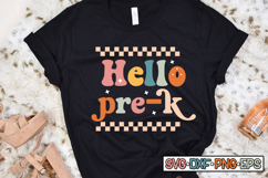 hello pre-k SVG Design, Back to school Product Image 4