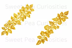 Embroidery, Flowers, Lace, PNG, Clipart, Yellow Product Image 3