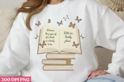 Between the pages of a book PNG, Nurse Sublimation PN Product Image 3