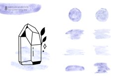 Magic vector and watercolour Product Image 3