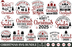 Christmas SVG Bundle, Vintage Christmas SVG PNG Bundle Product Image 2