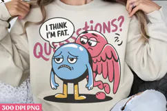 I think I'm over QUESTIONS PNG, Chemistry Sublimation PNG Product Image 1