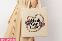 Mardi Gras Cutie PNG, Mardi Gras Sublimation PNG Product Image 3