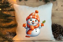 Funny Snowman Sublimation Clipart, Christmas PNG Product Image 3