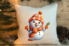 Funny Snowman Sublimation Clipart, Christmas PNG Product Image 3