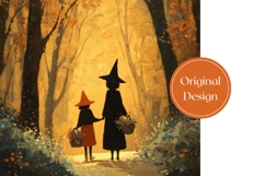 Halloween Witches Tumbler, Kids Halloween Tumbler Design Product Image 3