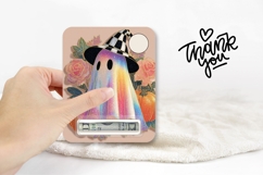 Glitter Ghost Money Card Printable, Halloween Money Card Product Image 3