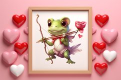 Adorable Animals Cupid Valentine Clipart sublimation Product Image 3