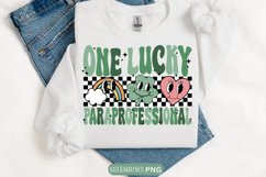 One Lucky Paraprofessional PNG | Para St Patrick&#039;s Day Product Image 1