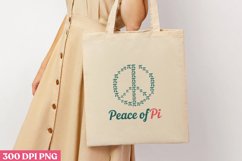 Peace of Pi PNG, Pi Day Sublimation PNG Product Image 3