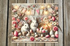 Vintage Easter | Skinny tumbler Sublimation design bundle Product Image 3