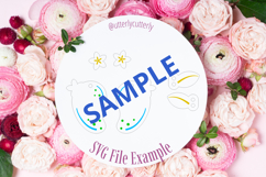 Lemon Slice Earring Laser Cut File- SVG FILE Product Image 3