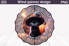 Cat Halloween Wind Spinner | Kids Halloween Wind Spinner Product Image 1