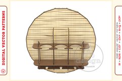 Wine Shelf v1 - laser cutting file - Glowforge ready SVG Product Image 3