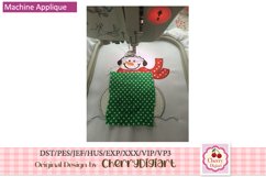 Snowman Numbers machine embroidery bundle 1678B Product Image 3