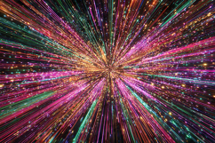 Colorful Light Burst Background Radiant Party Sparkle Design Product Image 1