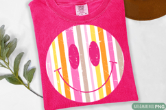 Summer Smile PNG | Retro Summer PNG | Groovy Smile PNG Product Image 1