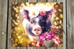 Fantasy Animals | 8 Skinny tumbler Sublimation designs, JPG Product Image 3